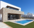 ESPMI/AF/002/34/10D30/00000, Majorca, Es Trenc, equipped new built pool villa with garden and garage for sale